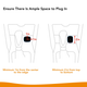 The VIVA’s awkward USB port placement means it won’t fit in every car